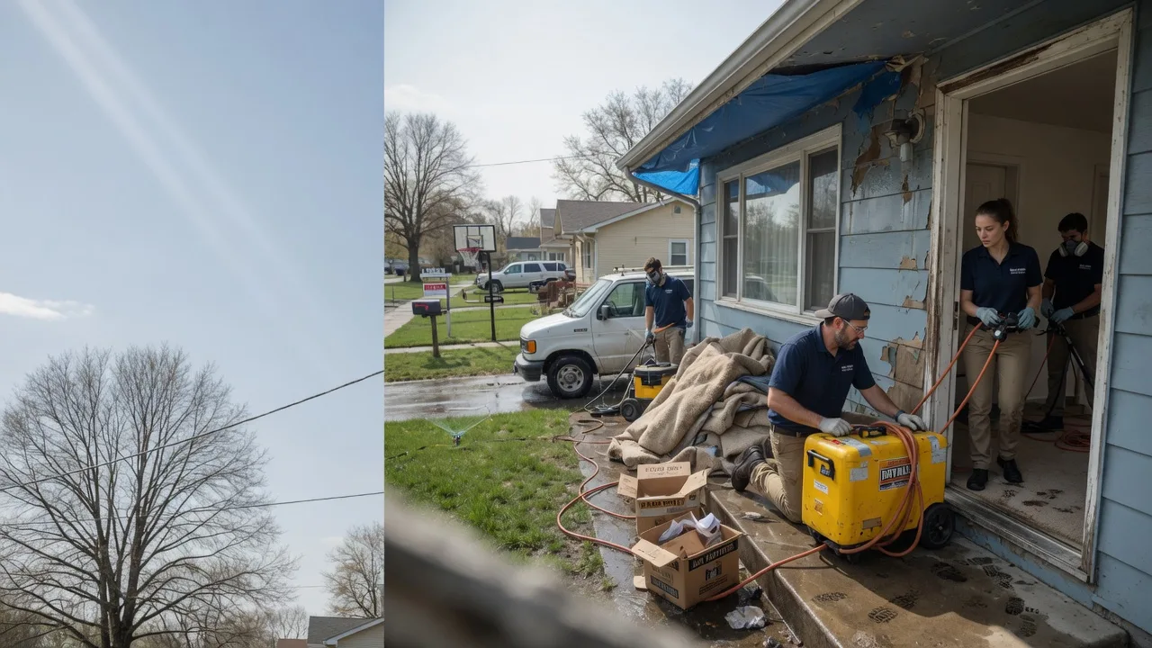 Basement Flood Cleanup in Braman, OK near me